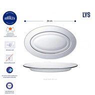 จานรี Duralex Lys Oval Dish ขนาด 26 cm 36 cm (1ใบ)