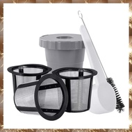 (Y O Q N)Reusable Coffee Filter Set for  My  Refillable Coffee Pod Filter Fits for B30 B40 B50 B60 B