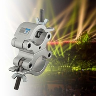 kokiya Dual Swivel Clamp Turn Stage Light Clamp Wrap Around Clamp Heavy Duty O Clamp Truss Swivel Coupler for Club Theatre Event