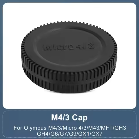 Camera Front Cap Body Cap Rear Lens Cap for Olympus M4/3 Micro 4/3 M43 MFT GH3 GH4 G6 G7 G9 GX1 GX7