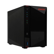 Asustor AS5202T - 2 Bay NAS, 2.0GHz Dual-Core, 2 2.5GbE Ports, 2GB RAM DDR4, Gaming Network Attached