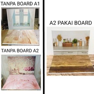 Photo mat using UK A2 board + without A1 and A2 board