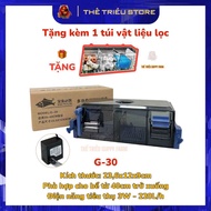Lọc tràn trên Baoyu kẹp thành hồ có máy bơm 3w cao cấp cho bể cá cảnh bể thuỷ sinh. G30-G50-G60 ( Tặ