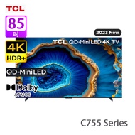 TCL 85C755 85 吋 QD-Mini LED 4K 智能電視 精準控光/極緻畫質/減少模糊和延遲