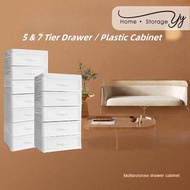 Johor Seller | Europe Style 5 / 7 Tier Drawer/ Cabinet/ Large/ Multipurpose Large Drawer/ Drawer/ Bi