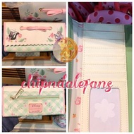 香港迪士尼樂園 Hong Kong Disneyland 直送 Loungefly X Disney Bambi 小鹿斑比Thumper 賓尼兔大腳 /  桑普 Flower 鼬鼠花兒長款銀包❣️查詢