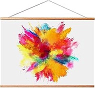 Landmass 40” Wide Magnetic Poster Hanger Frame - 40x20 40x27 40x30 40x60 - Wood Frame for Posters, P