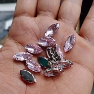 / shell sequins shell diamonds 7x15 milli.