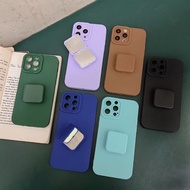 For ip12pro ip12promax ip13 ip13pro ip13promax Pro Camera With Mirror Stand Holder