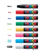Uni Posca Markers PC-17K (方頭 / 角芯太字粗頭) 學生美勞 顏色筆 簽名筆 水性筆 DIY適用