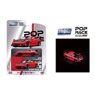 Poprace PRE003 1/64 Mazda RX-7 RX7 FD3S RE-AMEMIYA Widebody Red Enigma Exclusive Diecast Scale Model
