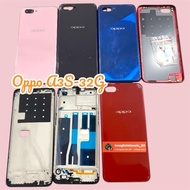 Oppo A3S-32G Case with Zinc Sim Tray and Orange Glass / Sim Tray / Buttons