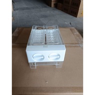 Removable ice box to store ice, small drawer, hygienic and convenient, refrigerator frozen ice mold,