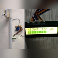 Project Arduino Height Measurement Ultrasonic LCD Projek RBT Tahun Akhir FYP