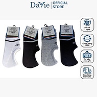 Vớ Hài Davie Ds03 Chất Liệu 100% Cotton Kháng Mùi Và Kháng Khuẩn Tốt