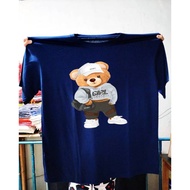 JUMBO SPORTY BEAR TSHIRT BIGSIZE COTTON CLOTHES M-7XL