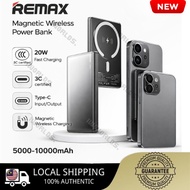 【3C Certified】Remax CX08 5000mAh Powerbank Magnetic Wireless Power Bank Remax CX09 10000mAh Powerban