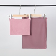 Spinning Headscarf Tube Cap Cover Monochrome Pearl Spinning Headscarf Tube Cap Base Cap Set Combinat