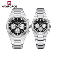 NAVIFORCE Watch Women Men Fashion Casual Couple Watch Waterproof Watch Original Stainless Steel Quar