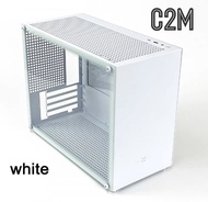 ZZAW C2M All Aluminum MATX Case ATX Power Supply 240 Water-cooled Type-C Interface Game Assembly Com