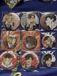 求清 排球少年 黑尾 研磨襟章立牌