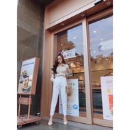 Quần Baggy Bigsize Nữ Phom Rộng Quần Ống Suông Lưng Cao Mã QBG01