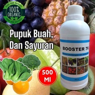 PUPUK BOOSTER 76  penyubur pelebat buah pembesar pelebat buah