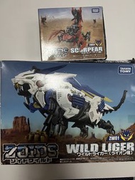 Takara Tomy Zoids Wild Liger & Scorpear 模型