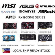 RX590 SERIES GME GPU GRAPHICS CARD ASROCK RX 590 GME Phantom Gaming OC VIDEO CARD 1660 1660 Super