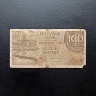Uang Kertas Kuno 100 Gulden 1946 Seri Federal | De Javasche Bank TP203