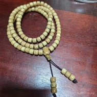 Hot-selling 7x8mm Hot-selling Straight-cut Wenwan Old Material Weathered Ten Years Keel Beads Bodhi 