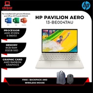 HP Pavilion Aero 13-BE0047AU/13-BE0048AU/13-BE0049AU R5 Laptop (R5-5600U,8GB,512GB SSD,13.3'' WUXGA,