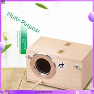 Pet Wood Parakeet Budgie Cockatiel Breeding Nesting Bird Avery Cage Box YW
