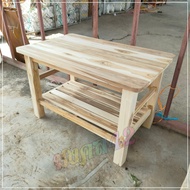 MK42 โต๊ะรับแขก โต๊ะวางของ 80*50*สูง50 ซม. โต๊ะกลาง โต๊ะกลางโซฟา ไม่ทำสี