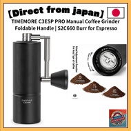 TIMEMORE C3ESP PRO Manual Coffee Grinder | Foldable Handle | S2C660 Burr for Espresso