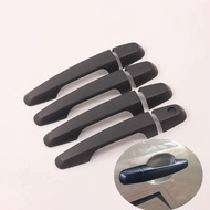 For Mitsubishi L200 Triton L 200 2006 2007 2008 2009 2010 2011 2012 2013 2014 Black Chrome Car Door 