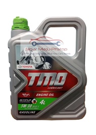 Toyota Motor Oil TMO 5W-30 API SN 4 LITER - Pelumas Oli Mobil Full Synthetic Oil - Cocok Untuk TOYOT