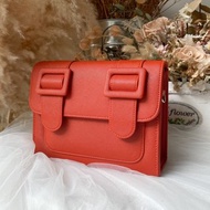 MERIMIES 劍橋包 斜背包 | 楓葉紅