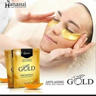 (BISA COD)MASKER WAJAH GLOWING DAN PUTIH ALAMI-PEEL OFF-MASKER KOMEDO /MASKER GOLD.1 BOX ISI 10 PCS.