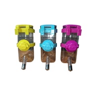 1-6pcs 300ml Pet Hanging Bottle Pet Water Drinking Bottle