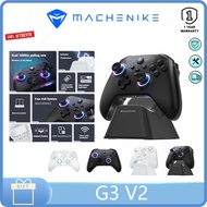 MACHENIKE G3V2 2.4G/ Wired/Bluetooth gamepad four Hall dual 1000Hz return RGB 1000mAh