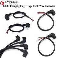 CHINK E-bike Charging Plug 6 Styles Cable Wire Connector Accessories T Type Cable