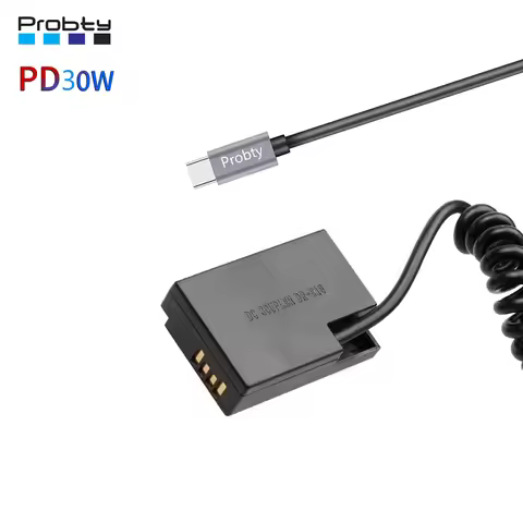 ACK-E18 DR-E18 LP-E17 Dummy Battery DC Power AC Adapter For Canon EOS R10 RP 200D 250D 750D 760D 77D