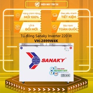 [MỚI 100%] VH-2899W4K - Tủ đông Sanaky Inverter 220 lít VH-2899W4K - 2 CỬA2 NGĂN 1 ĐÔNG 1 MÁT220 LÍT