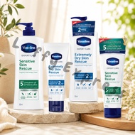 Vaseline Expert Care Sensitive Skin Rescue Extremely Dry Skin Rescue Cream Lotion 100ml 365ml