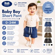 [IHAB Baby] Toddler Boy Casual Short Pants | Seluar Pendek Budak Lelaki