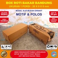 Bandung Toast Box 1 Portion Toast Box/ Toast Packaging/