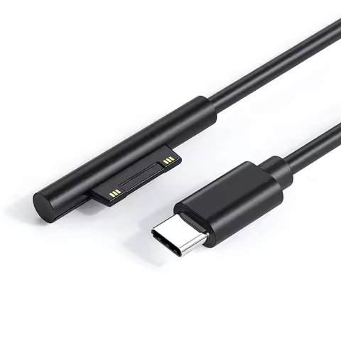 P​D65W USB C Charging Cable Cord Adapter for Microsoft Surface Pro 8 7 6 5 4 3 15V 3A Type-C Laptop 