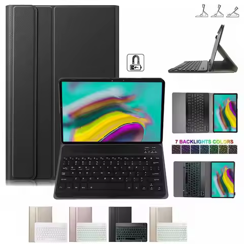 For Samsung Galaxy Tab S5e 10.5 Inch Case, Tablets Keyboard Cover for Samsung Galaxy Tab S5e 10.5 In