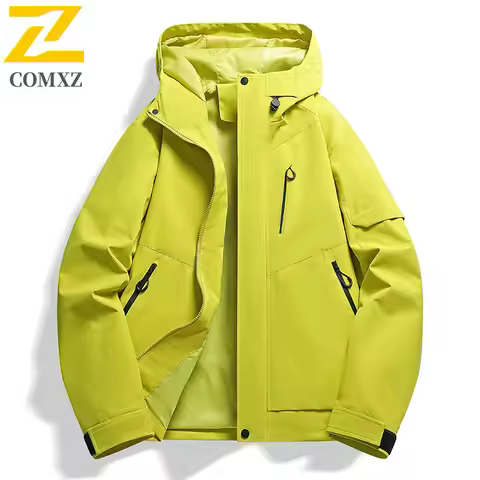 Gorpcore Sports Windbreaker Men's Autumn 2025 Casual All-match Waterproof Zipper Pocket Work Jacket 